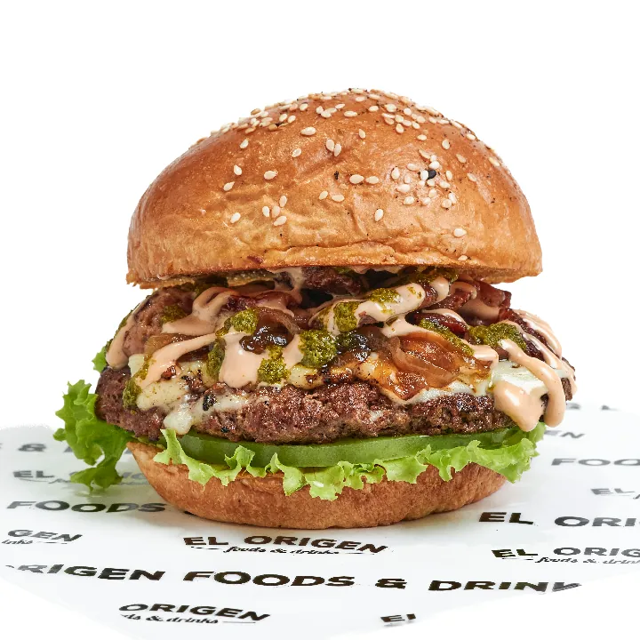 HAMBURGUESA AL CHORIZO
