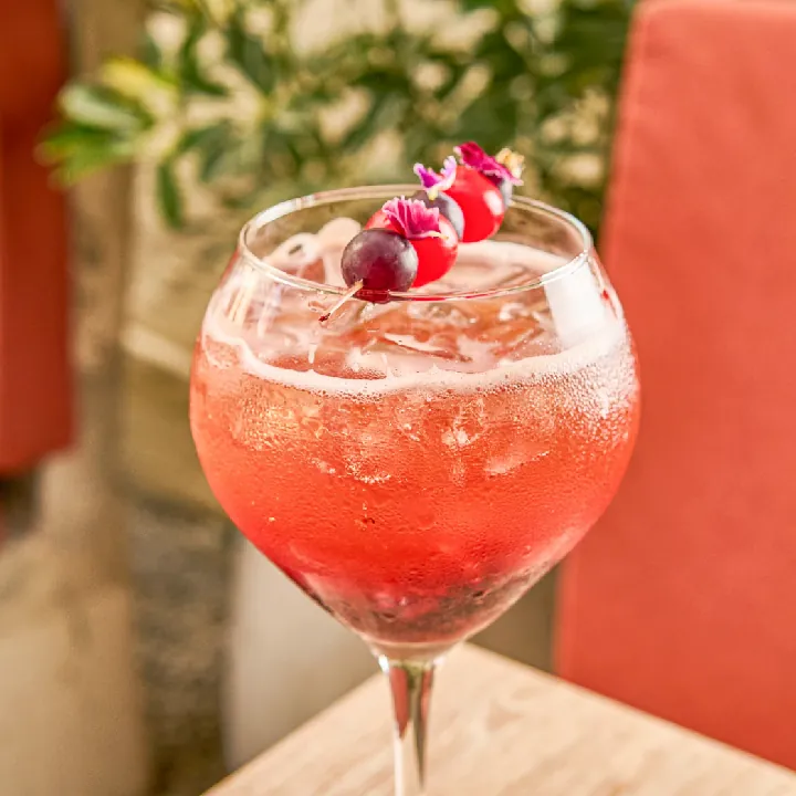 Soda de Frutos Rojos