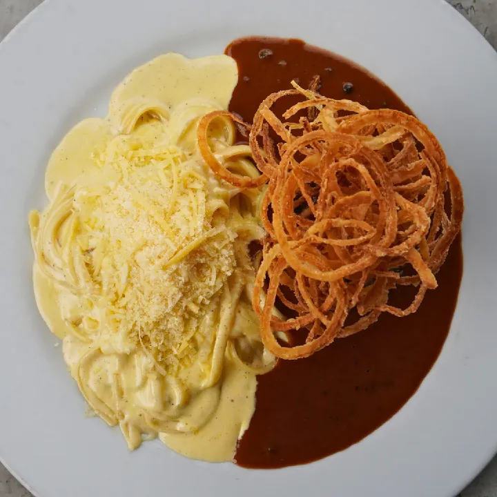 Lomo Putumayo con Pasta