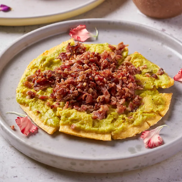 Crunchy arepa