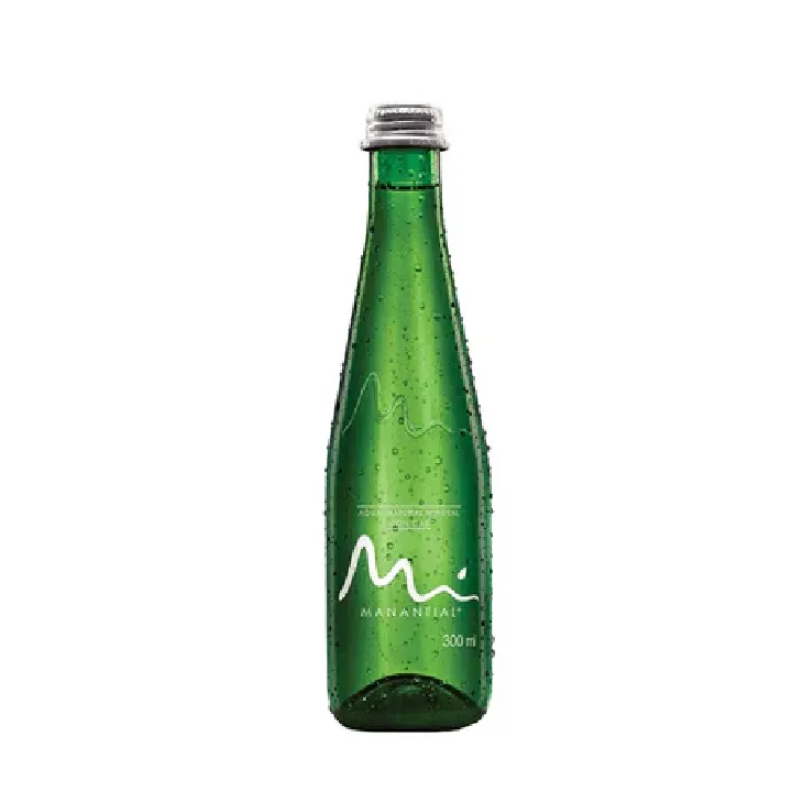 Agua Manantial Con Gas