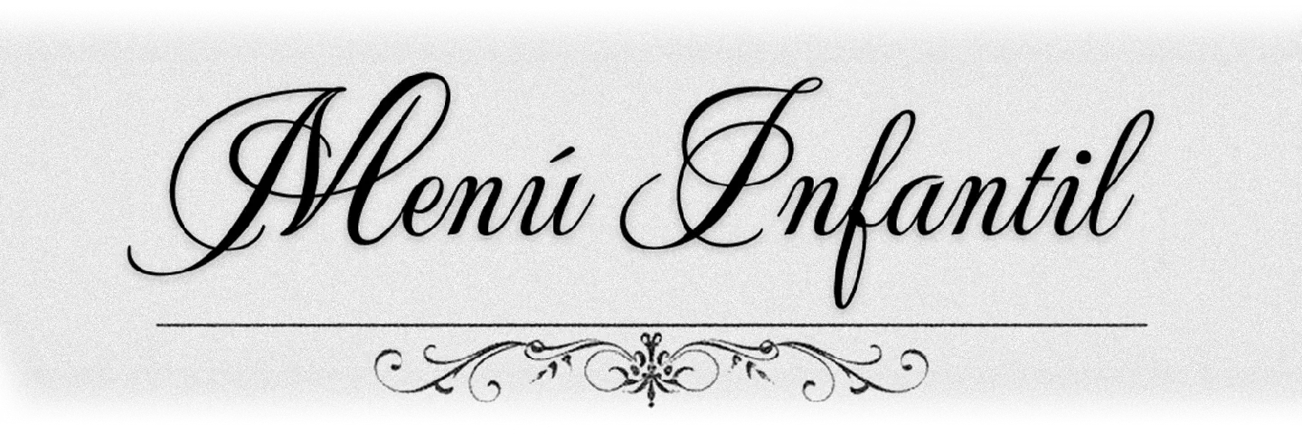 Menu Infantil