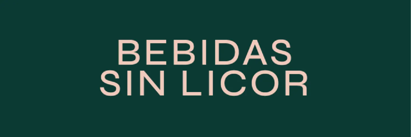 BEBIDAS SIN LICOR