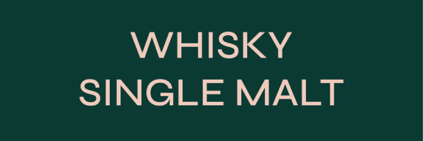WHISKY SINGLE MALT