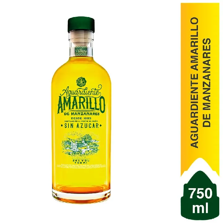 Aguardiente Amarillo Botella