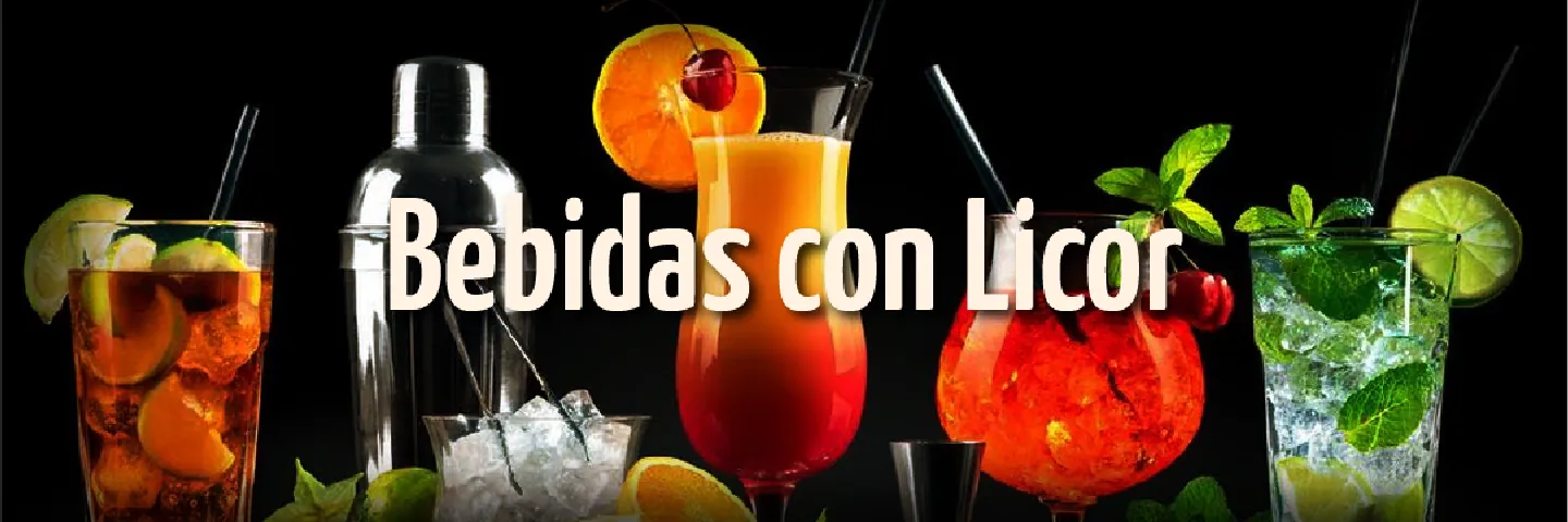 Bebidas con licor