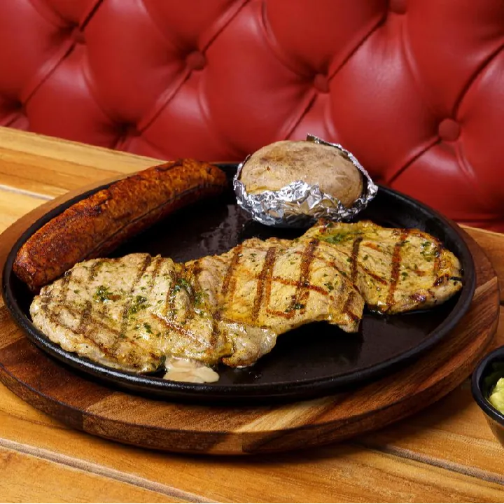 Lomo de cerdo a la parrilla