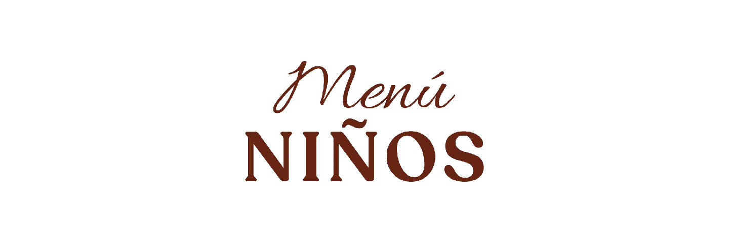 Menú Niños