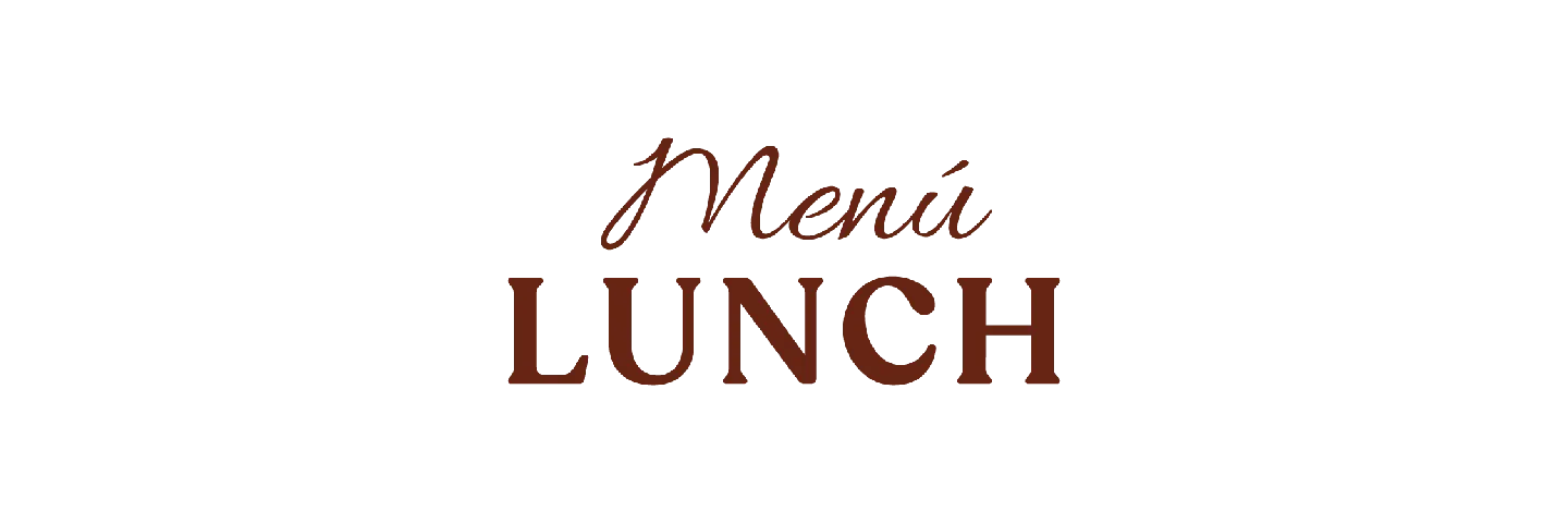 Menú lunch 