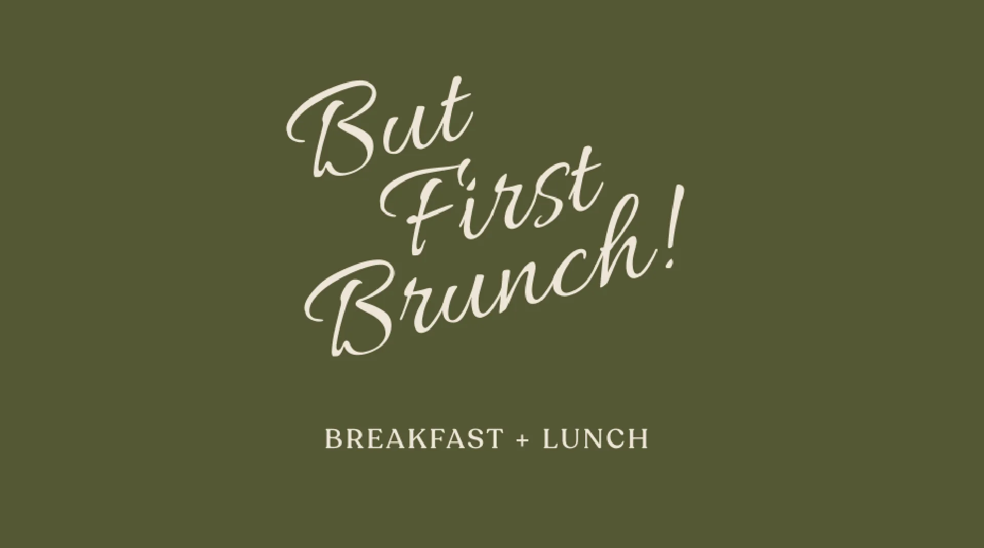 banner brunch