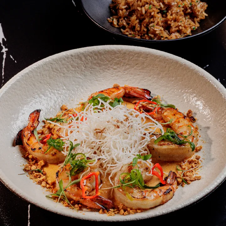 Curry de Langostinos