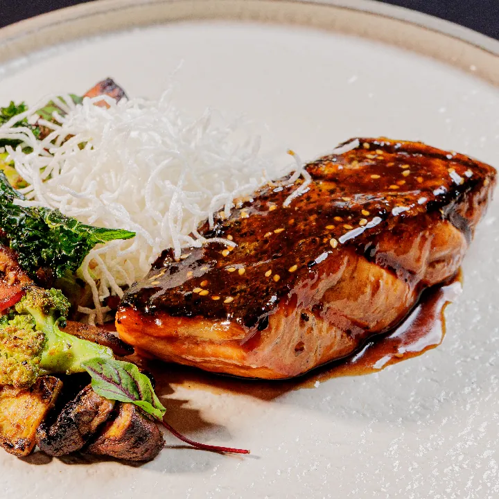 Salmón Teriyaki