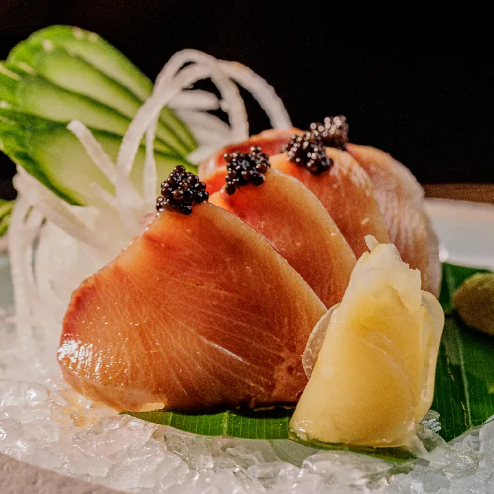 Sashimi de Hamachi