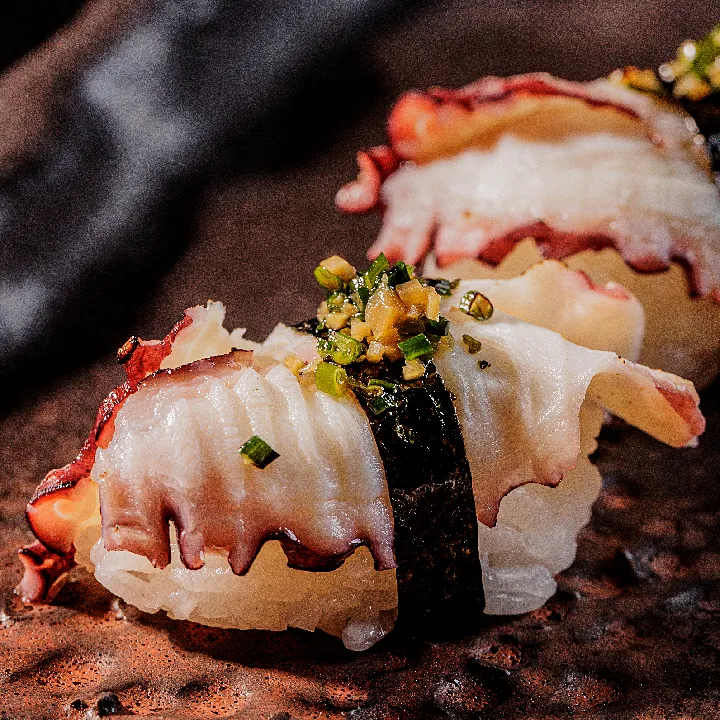 Nigiri de Pulpo