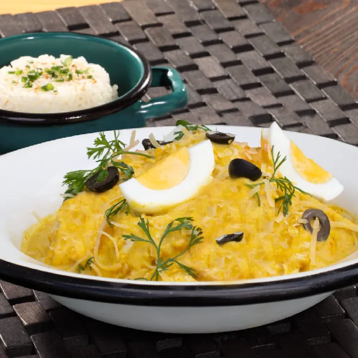 POLLO CREMOSO A LA PERUVIAN STYLE 