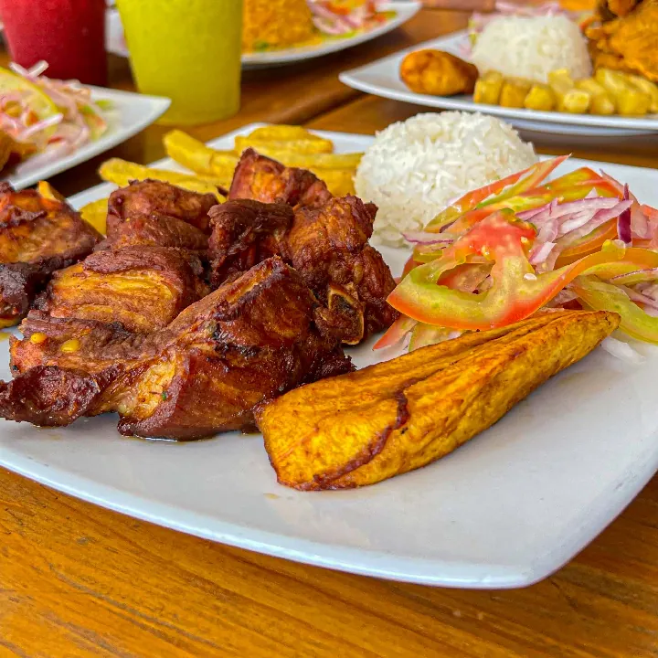 Costilla de Cerdo Frita