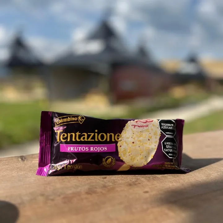 Paleta tentazione frutos rojos