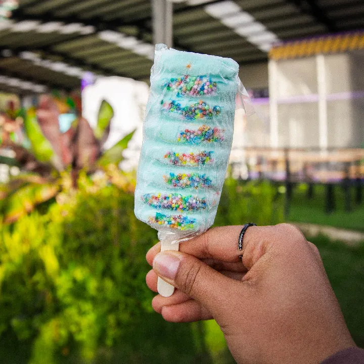 Paleta Chicle Azul
