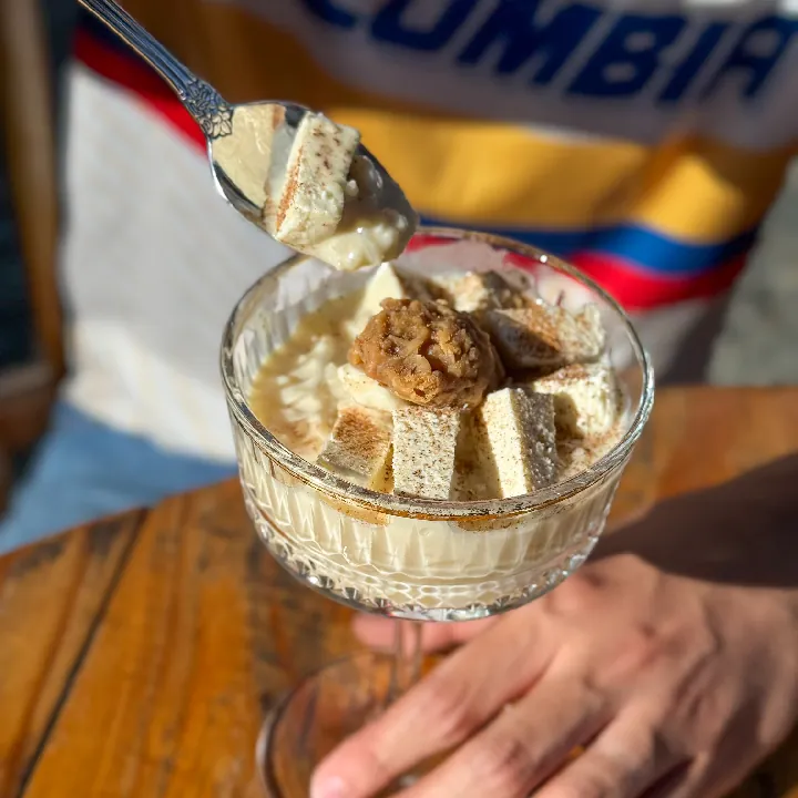 Arroz con leche montañero