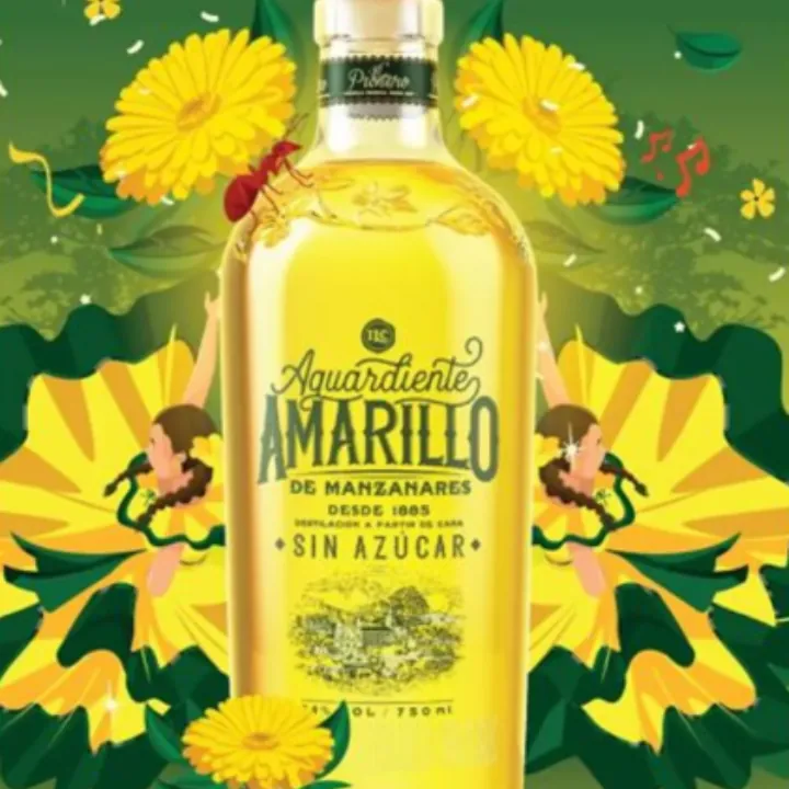AGUARDIENTE AMARILLO DE MANZANARES