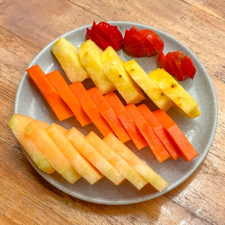 Porcion de fruta