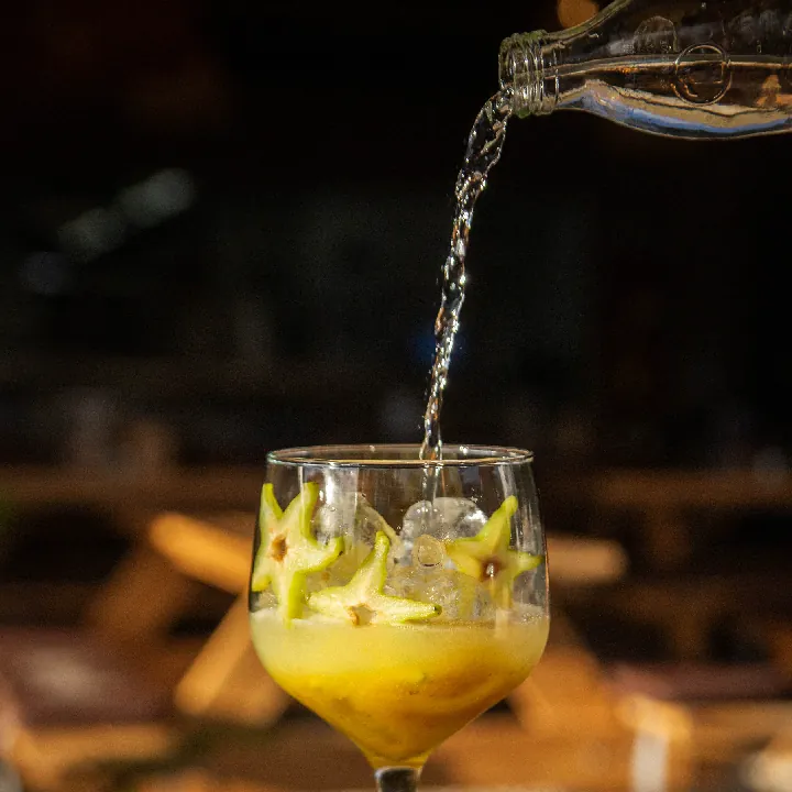 Soda de lulo y carambolo