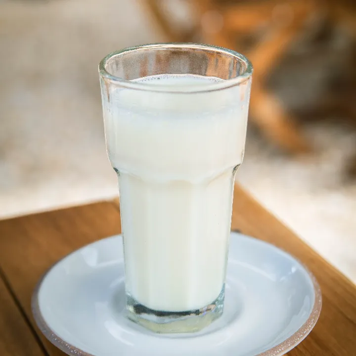 Vaso con Leche