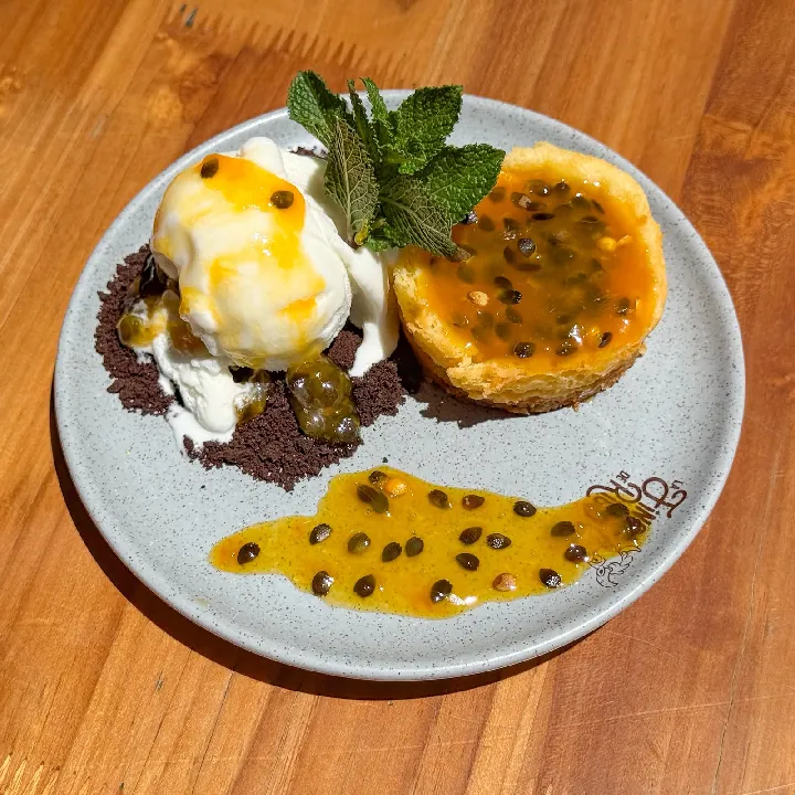 Cheesecake de maracuyá