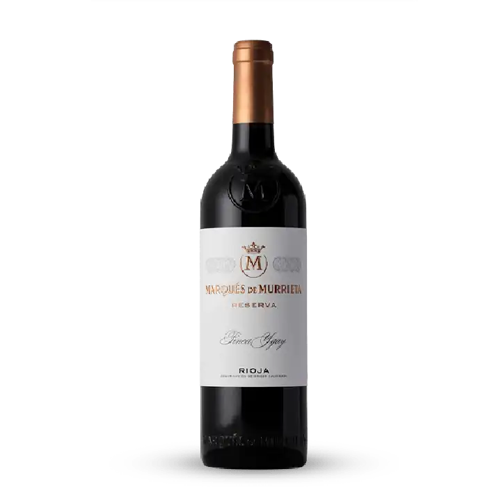 Botella vino tinto Marqués de Murrieta