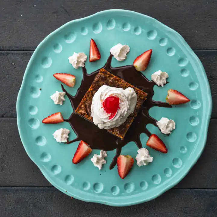 Brownie con Helado