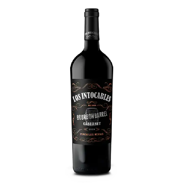 Botella Vino Los Intocables