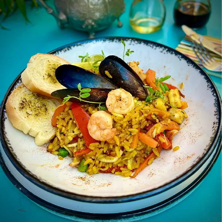PAELLA CARIBEÑA