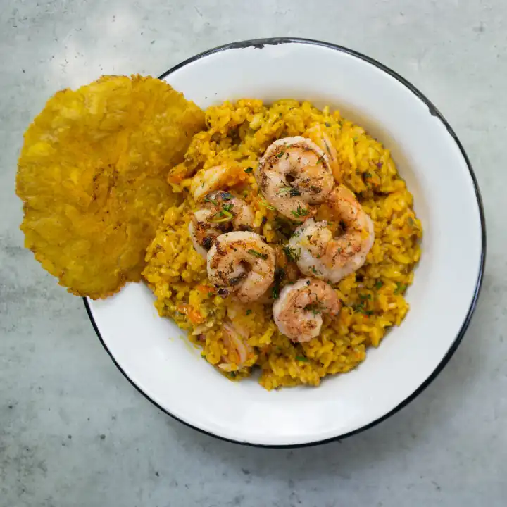 Arroz con Camarones