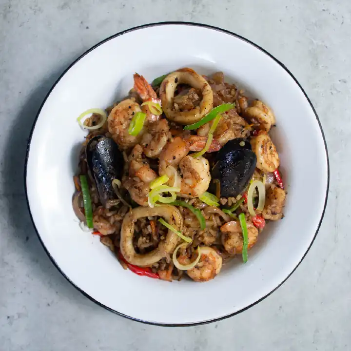 Arroz de Mariscos al Wok