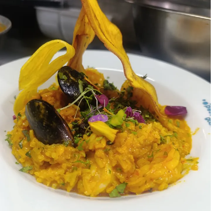 Arroz Caldoso de Mariscos