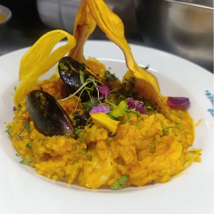 Arroz Caldoso de Mariscos