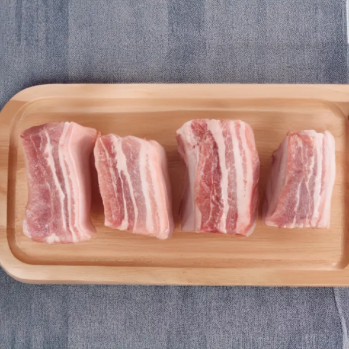 Costilla de cerdo con tocineta