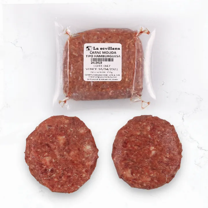 Carne hamburguesa sevillana