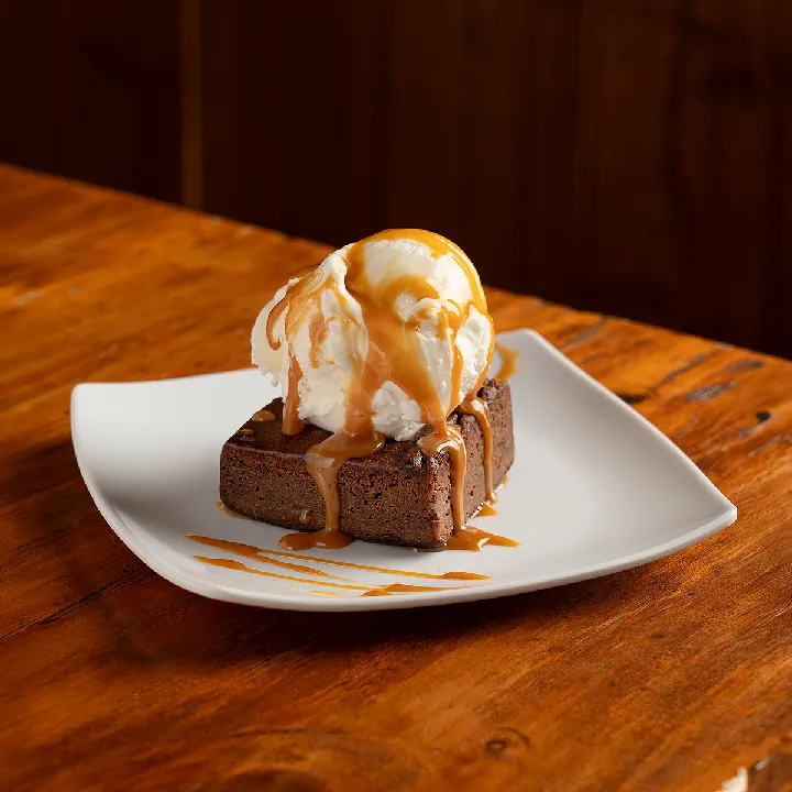 Brownie Con helado