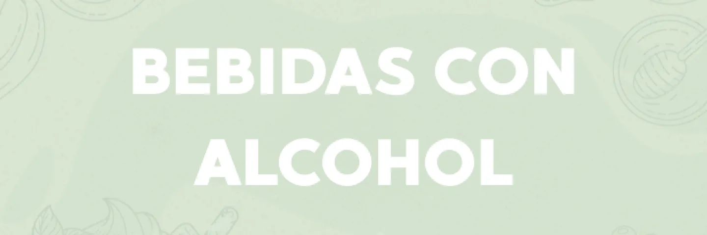 BEBIDAS CON ALCOHOL