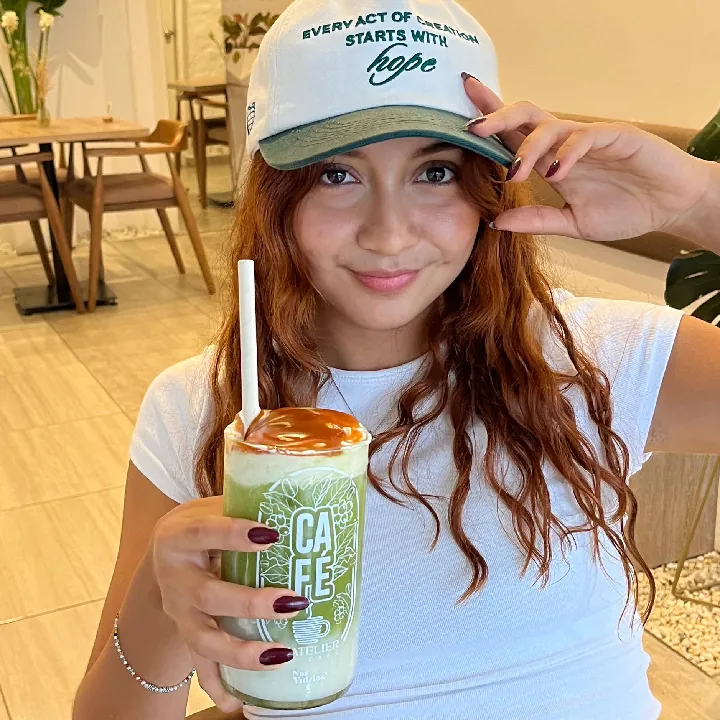 Iced Matcha Caramel