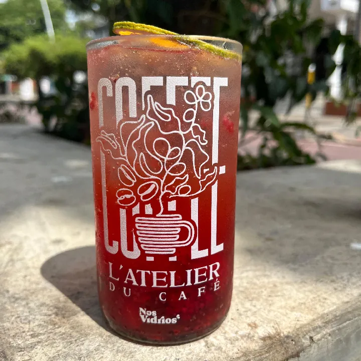 Sodas de Frutos Rojos
