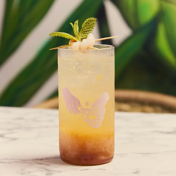 Lychee y mango