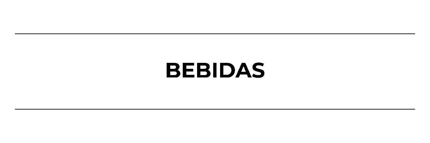 BEBIDAS
