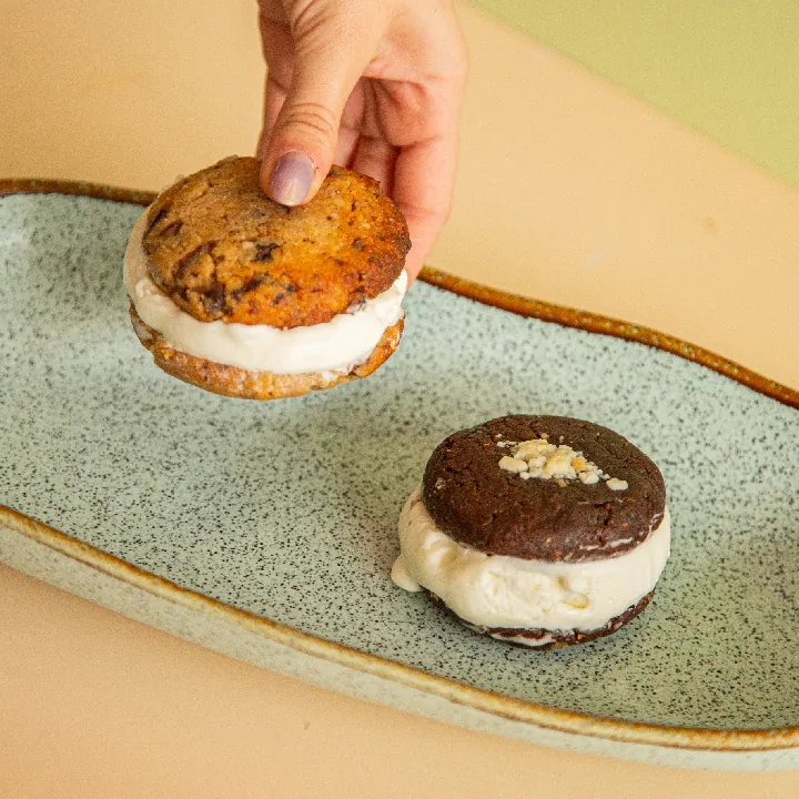 Sanduche de Galleta y Helado