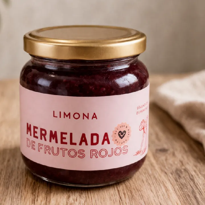 Mermelada Frutos Rojos - Stevia