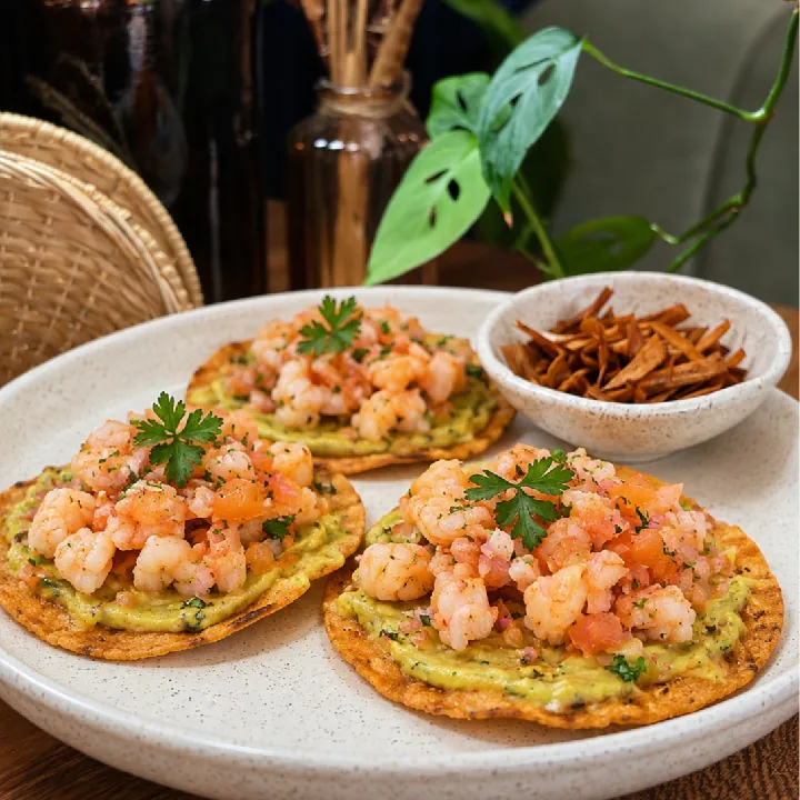 Tacos de camarón