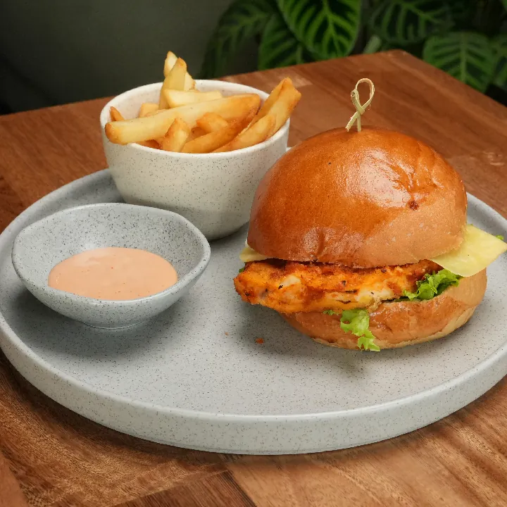 Hamburguesa de Pollo