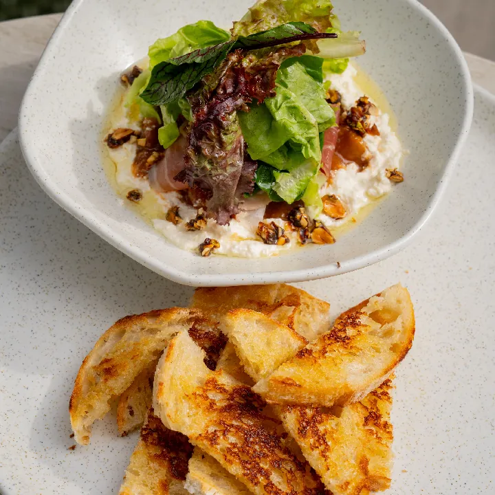 RICOTTA WITH SERRANO