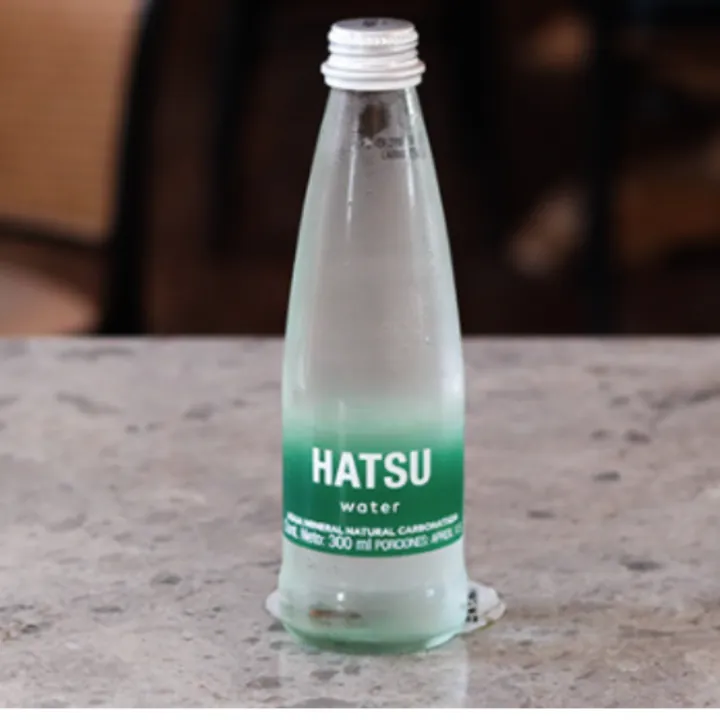 BOTELLA DE AGUA CON GAS